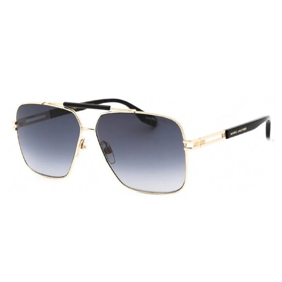 NEW MARC JACOBS SUNGLASSES BLACK GOLD MEN EYEWEAR MARC JACOBS MARC 716/S 08079O